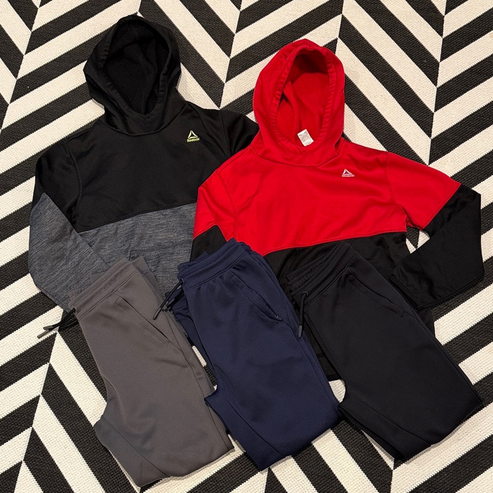 Lot of 5 Hoodies and Joggers